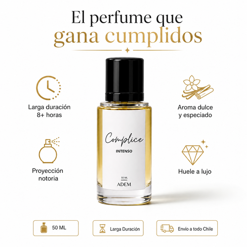 Cómplice Intenso - El perfume que gana cumplidos