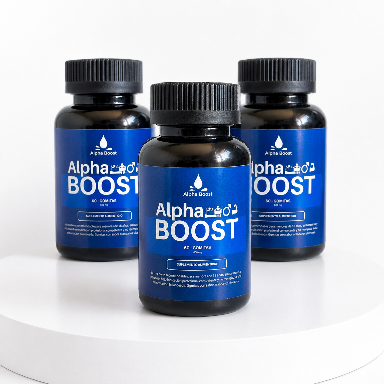 Alpha Boost™- Mejora el rendimiento físico y sexual.