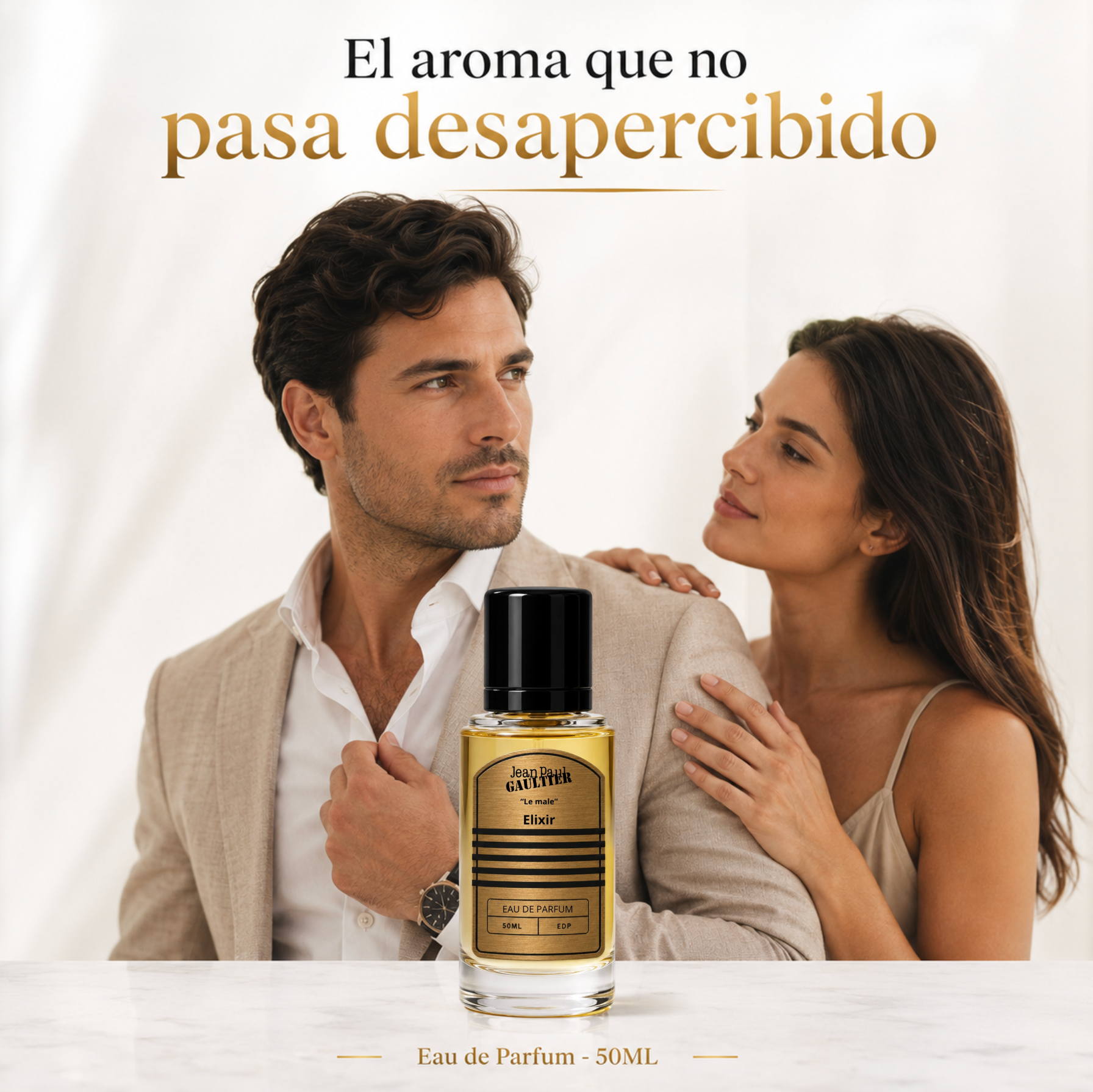 LE MALE ELIXIR EDP 50ML - Incluye dispensador 5 ML de regalo