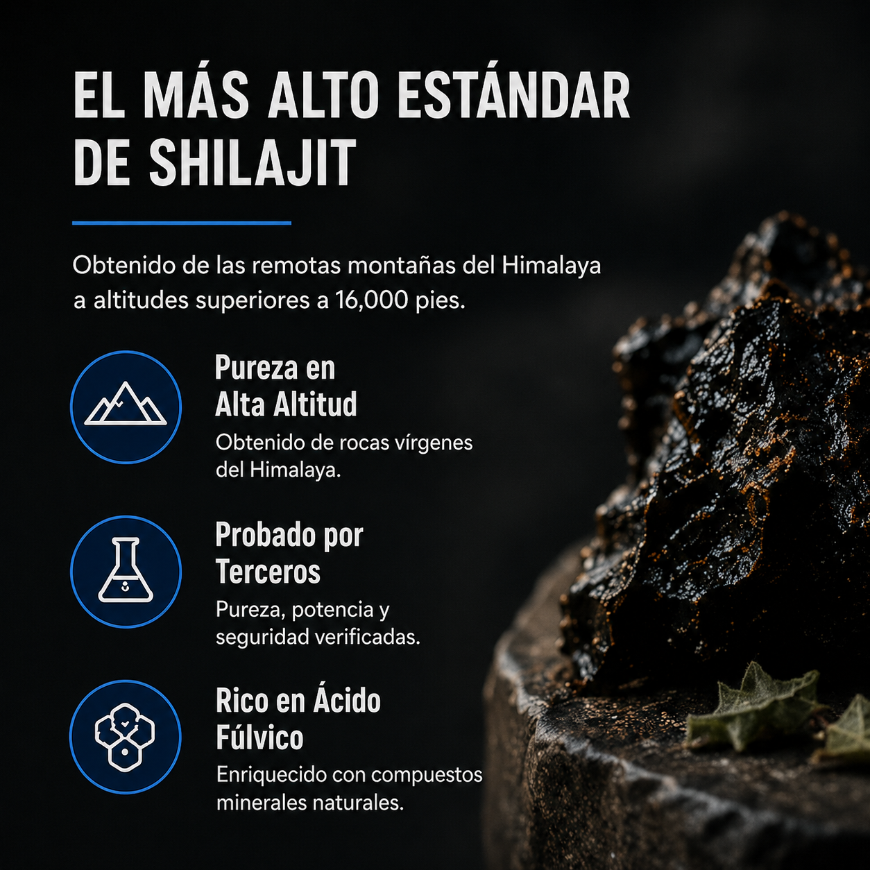 SHILAJIT ULTRA™ 60 CAPS - RECUPERA TU MEJOR VERSIÓN