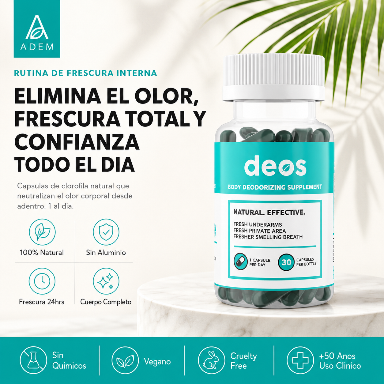 Hero - Elimina el olor corporal en 5 dias