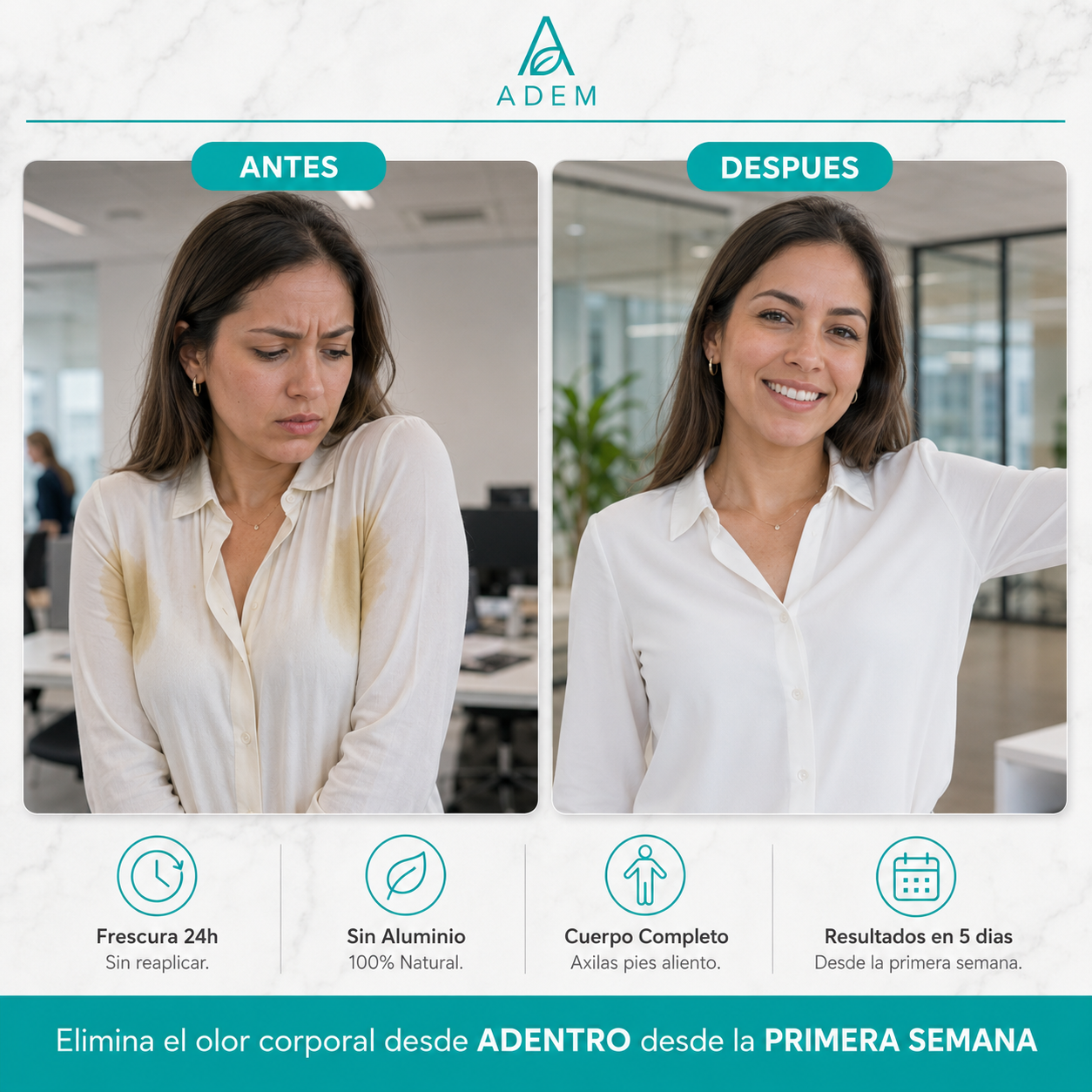 Antes y despues - transformacion